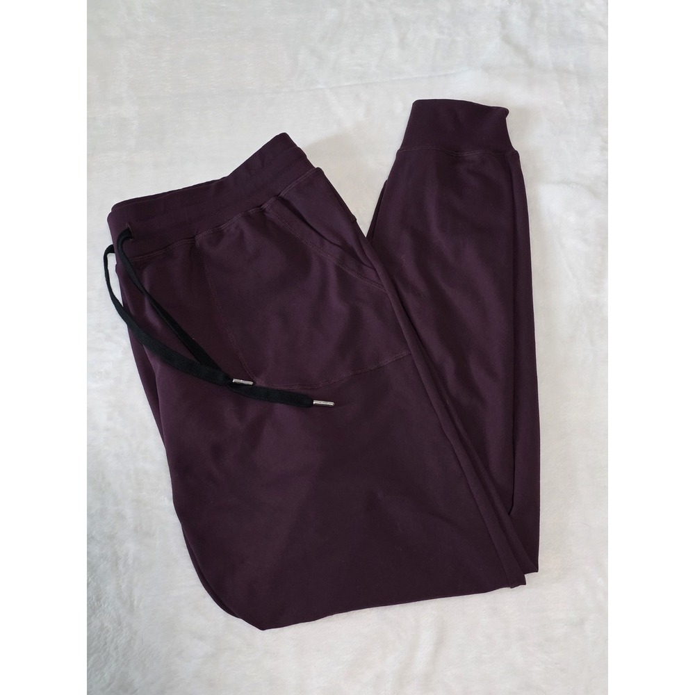 ZYIA Active Womens XL Plum Purple Peak Zipper Jogger Pant Active Casual - Picture 2 of 8